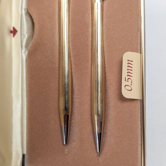 CROSS Pen and Pencil Set - Chevron Brand - Vintage - Picture 8 of 12